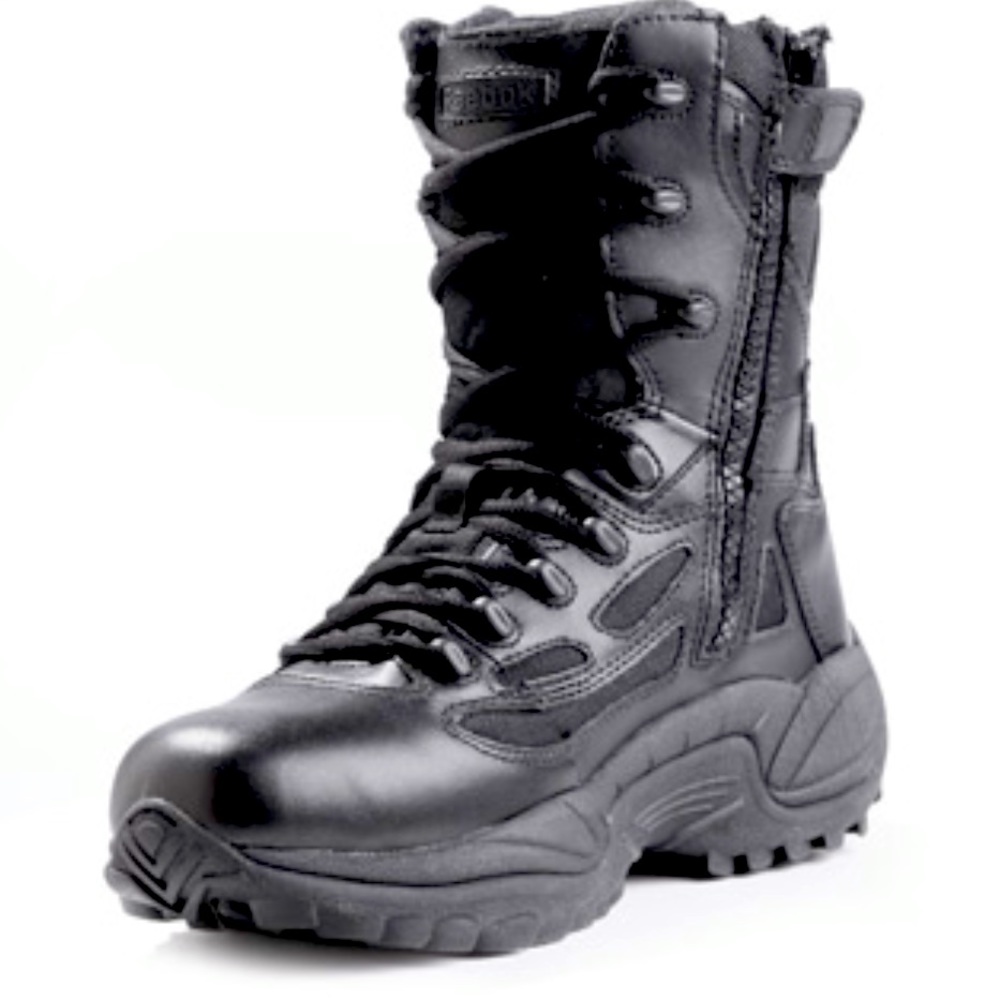 Reebok 8" Rapid Response Side Zip Tactical Boots